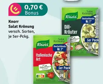 nahkauf Knorr salat krönung Angebot