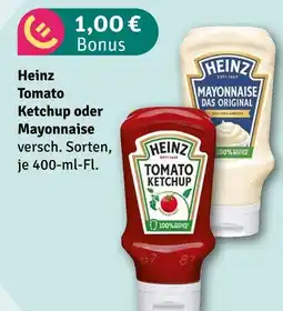 nahkauf Heinz tomato ketchup oder mayonnaise Angebot