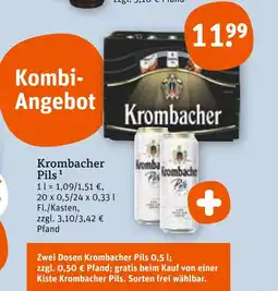 tegut Krombacher krombacher pils Angebot