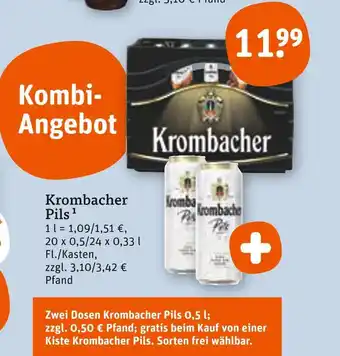 tegut Krombacher krombacher pils Angebot