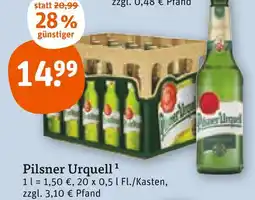 tegut Pilsner urquell pilsner urquell Angebot