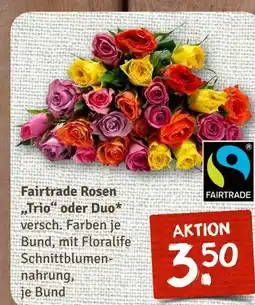 nahkauf Fairtrade rosen trio oder duo Angebot