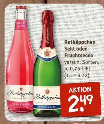 nahkauf Rotkäppchen sekt oder fruchtsecco Angebot