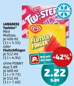 PENNY Langnese twister oder flutschfinger Angebot