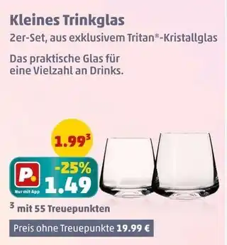 PENNY Schott zwiesel kleines trinkglas Angebot