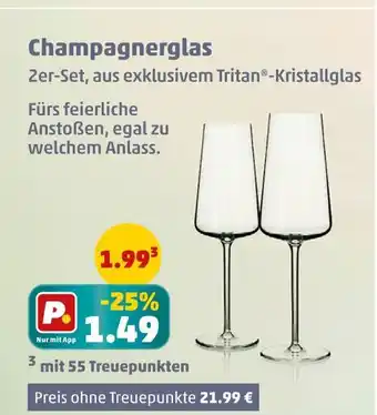 PENNY Schott zwiesel champagnerglas Angebot