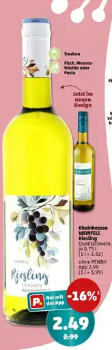 PENNY Weinfels riesling Angebot