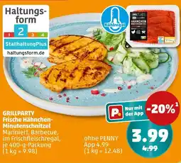 PENNY Grillparty frische hähnchen-minutenchnitzel Angebot