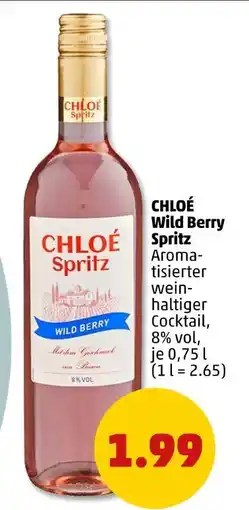 PENNY Chloé spritz wild berry spritz Angebot