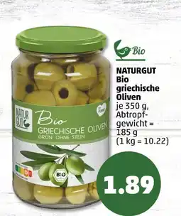 PENNY Naturgut griechische oliven Angebot