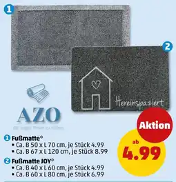 PENNY Azo fußmatte Angebot