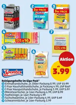 PENNY Spontex reinigungshelfer im giga-pack Angebot