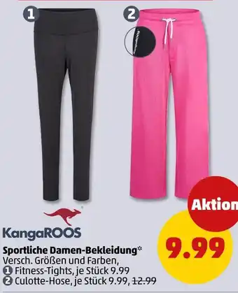 PENNY Kangaroos fitness-tights oder culotte-hose Angebot