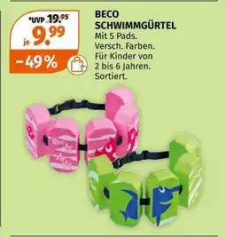 Müller Beco schwimmgürtel Angebot
