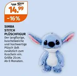 Müller Simba stitch plüschfigur Angebot