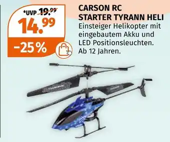 Müller Carson rc starter tyrann heli Angebot