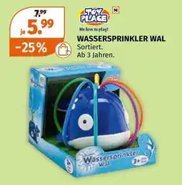 Müller Toy place wassersprinkler wal Angebot