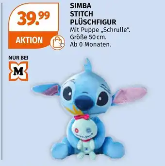 Müller Simba stitch plüschfigur Angebot
