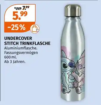 Müller Undercover stitch trinkflasche Angebot