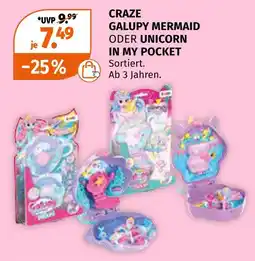 Müller Craze galupy mermaid oder unicorn in my pocket Angebot