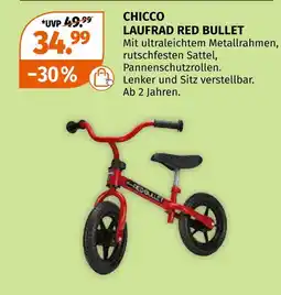 Müller Chicco laufrad red bullet Angebot
