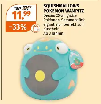 Müller Squishmallows pokemon wampitz Angebot
