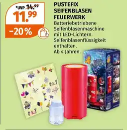 Müller Pustefix seifenblasen feuerwerk Angebot