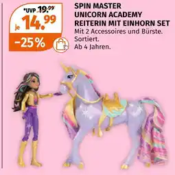 Müller Spin master unicorn academy reiterin mit einhorn set Angebot