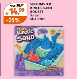 Müller Spin master kinetic sand box set Angebot