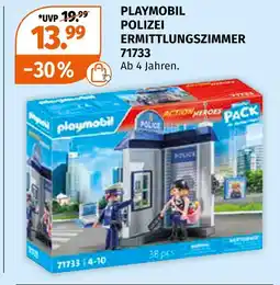 Müller Playmobil polizei ermittlungszimmer Angebot