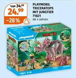Müller Playmobil triceratops mit jungtier Angebot