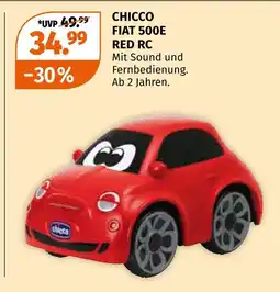 Müller Chicco fiat 500e red rc Angebot