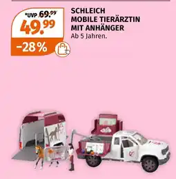 Müller Schleich mobile tierärztin mit anhänger Angebot
