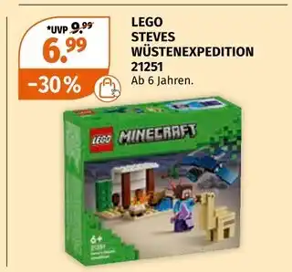 Müller Lego steves wüstenexpedition Angebot