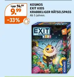 Müller Kosmos exit kids krabbeliger rätselspass Angebot