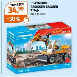 Müller Playmobil grosser bagger Angebot