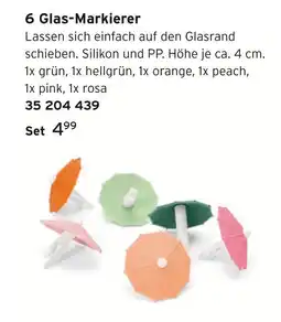 Tchibo 6 glas-markierer Angebot
