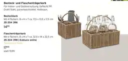 Tchibo Besteck- und flaschenträgerkorb Angebot