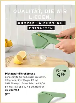 Tchibo Platzspar-zitruspresse Angebot