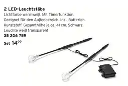 Tchibo 2 led-leuchtstäbe Angebot
