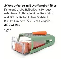 Tchibo 2-wege-reibe mit auffangbehälter Angebot