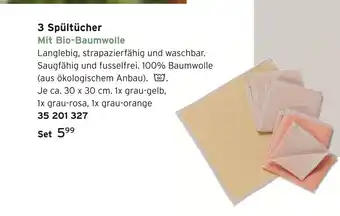 Tchibo 3 spültücher Angebot