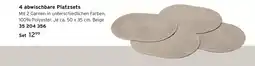 Tchibo 4 abwischbare platzsets Angebot