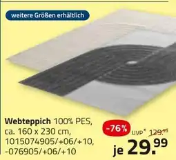 ROLLER Webteppich Angebot