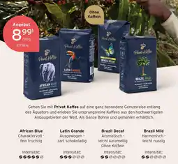 Tchibo Privat kaffee african blue oder latin grande oder brazil decaf oder brazil mild Angebot