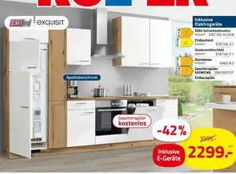 ROLLER Exquisit küchen Angebot