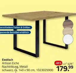 ROLLER Esstisch Angebot