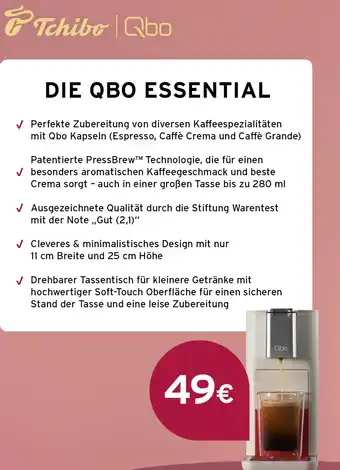Tchibo Tchibo die qbo essential Angebot