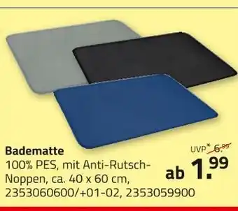 ROLLER Badematte Angebot