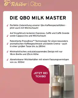 Tchibo Tchibo qbo milk master Angebot